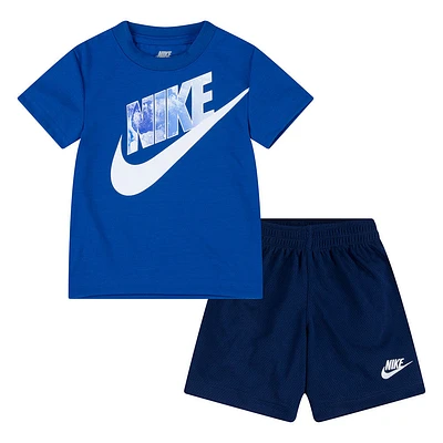 Nike  T-shirt and Short Set - Midnight Navy