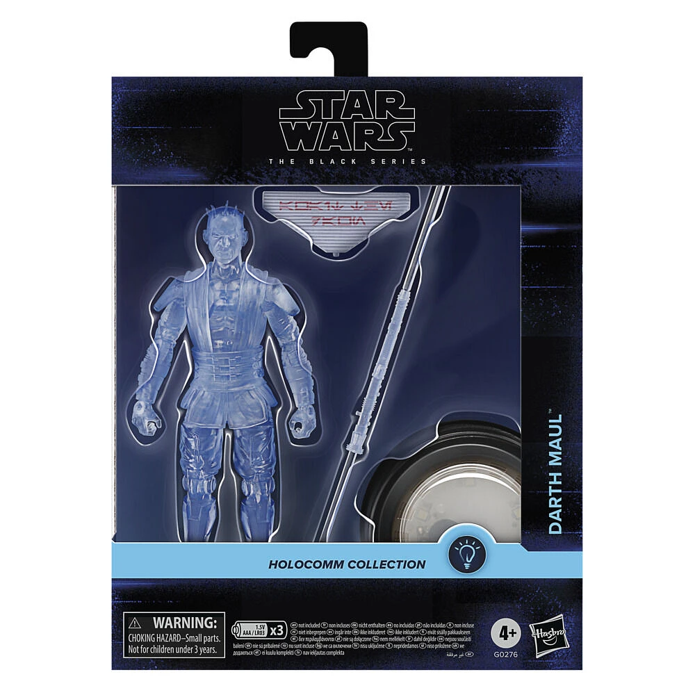 Star Wars The Black Series Holocomm Collection Darth Maul Collectible 6 Inch Action Figure