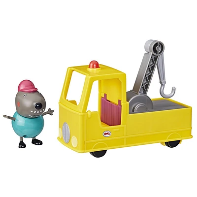 Peppa Pig Granddad Dog's Tow Truck Toy Set