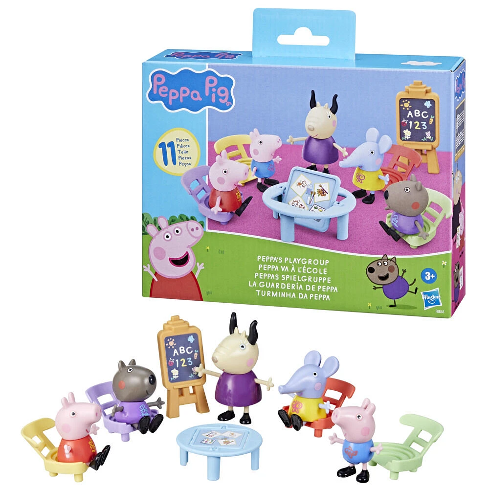 Peppa Pig, Coffret Peppa va à l'école