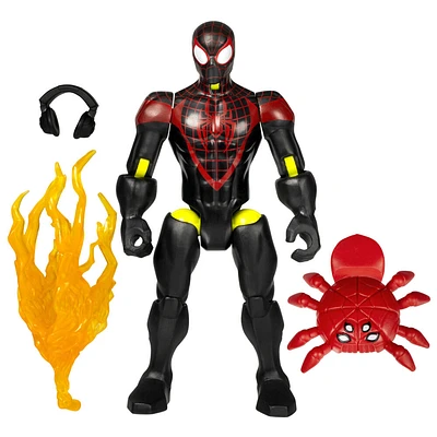 MixMashers Marvel Miles Morales Spider-Man Mix-And-Match Action Figure & Accessories