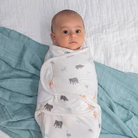 Aden + Anais Essentials 3-Pack Easy Swaddle Wrap Wild Prairie 0-3 M