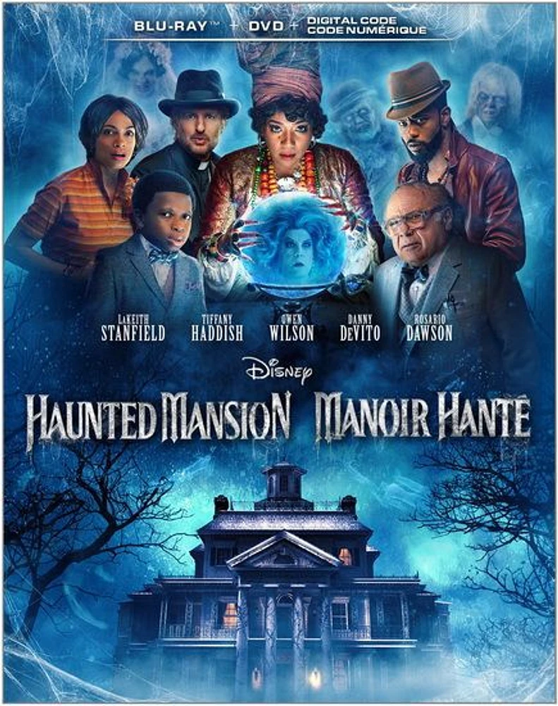 Haunted Mansion (2023) [Blu-ray+DVD+Digital]