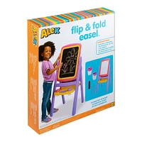 ALEX -  and Fold Easel-Pink/Purple