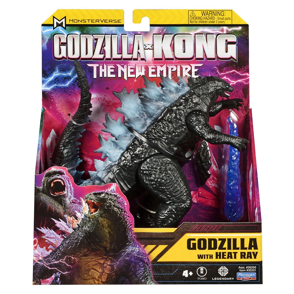 Godzilla x Kong 6"Figure Godzilla with Heat Ray