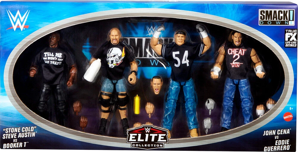 WWE Elite Collection Smackdown 4-Pack