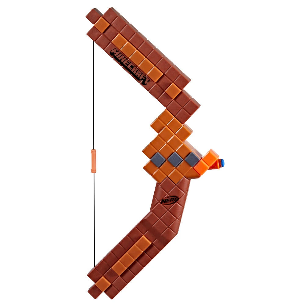 Nerf Minecraft Bow Dart Blaster, 8 Nerf N1 Darts