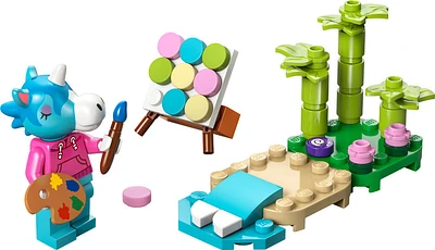 LEGO Animal Crossing Julian's Beach Painting - Building Toy for Kids who Love the Animal Crossing Video Game Series - 30703