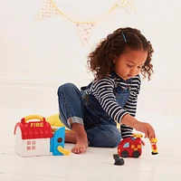 Happyland Take and Go Fire Station - Édition anglaise - Notre exclusivité