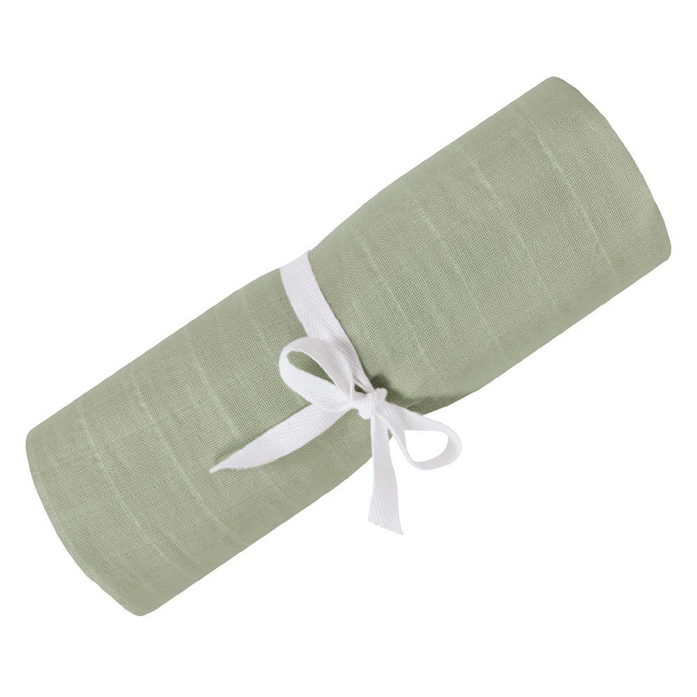 Perlimpinpin, Cotton muslin swaddle blanket - 1 per order, colour may vary (Each sold separately, selected at Random)