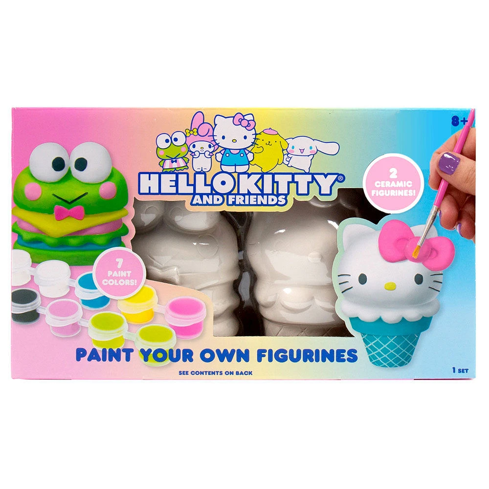 Hello Kitty And Friends Paint Your Own Figurines