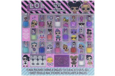 L.O.L. 15 Piece Nail Polish With Stickers