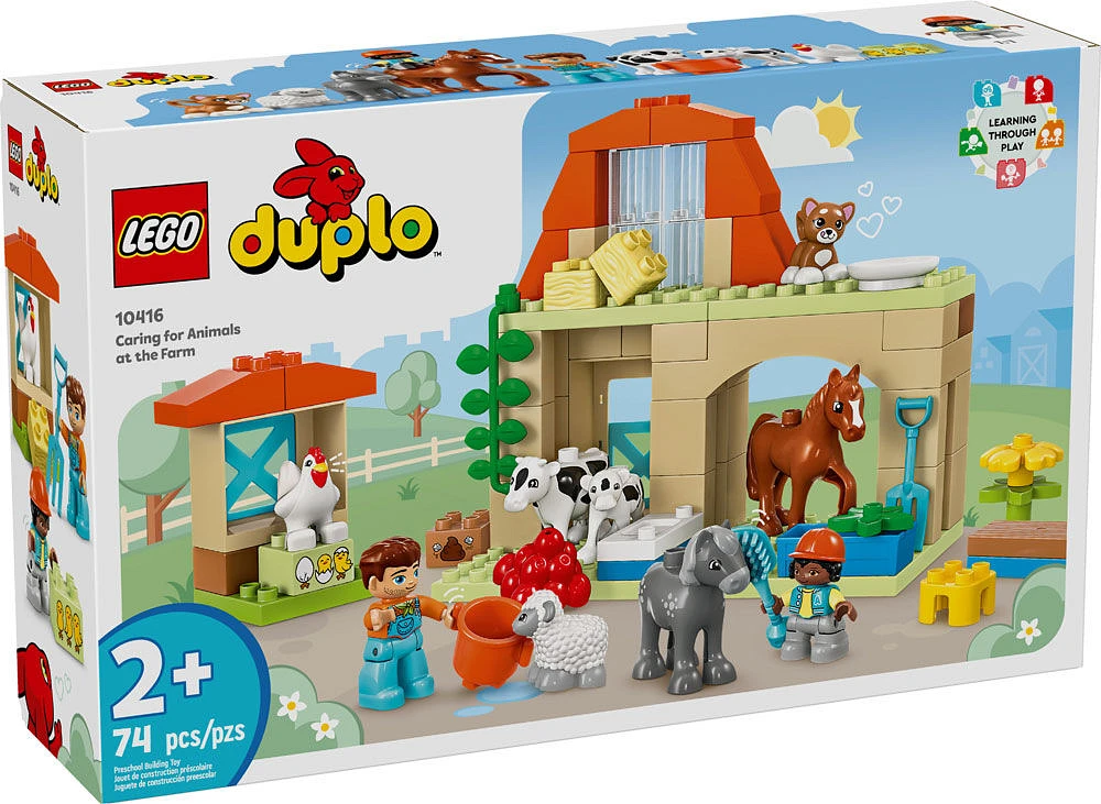 LEGO DUPLO Ma ville Prendre soin des animaux à la ferme 10416