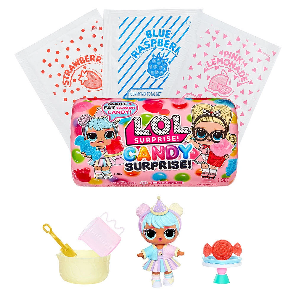 L.O.L. Surprise! Candy Surprise Tot Doll with DIY Candy Maker