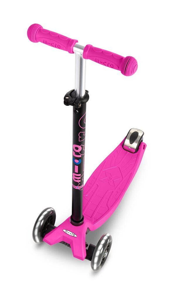 Micro Maxi Plus Led Scooter/Pink - R Exclusive