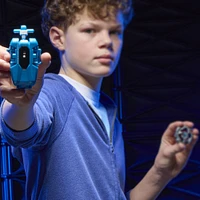 Beyblade X Cobalt Dragoon 2-60C Deluxe Left-Spin String Launcher Set