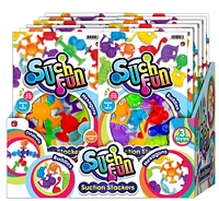 Such Fun Suction Stackers Poly Asst - English Edition - 1 per order, colour may vary (Each sold separately, selected at Random)