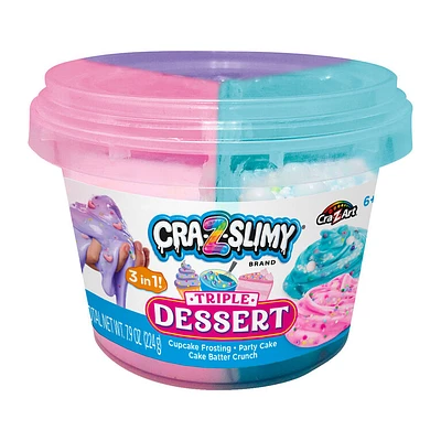 Cra-Z-Art - CRA-Z-SLIMY 3 in 1 Triple Dessert