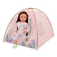 Our Generation Camping Nights Tent & Accessories Set for 18-inch Dolls