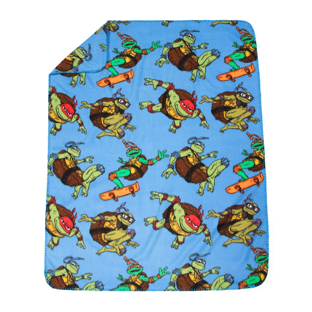Les Tortues Ninja Jeté Polaire en Molleton, 101,6 x 127 cm