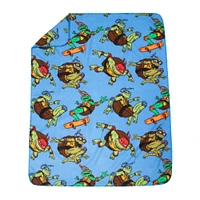 Les Tortues Ninja Jeté Polaire en Molleton, 101,6 x 127 cm