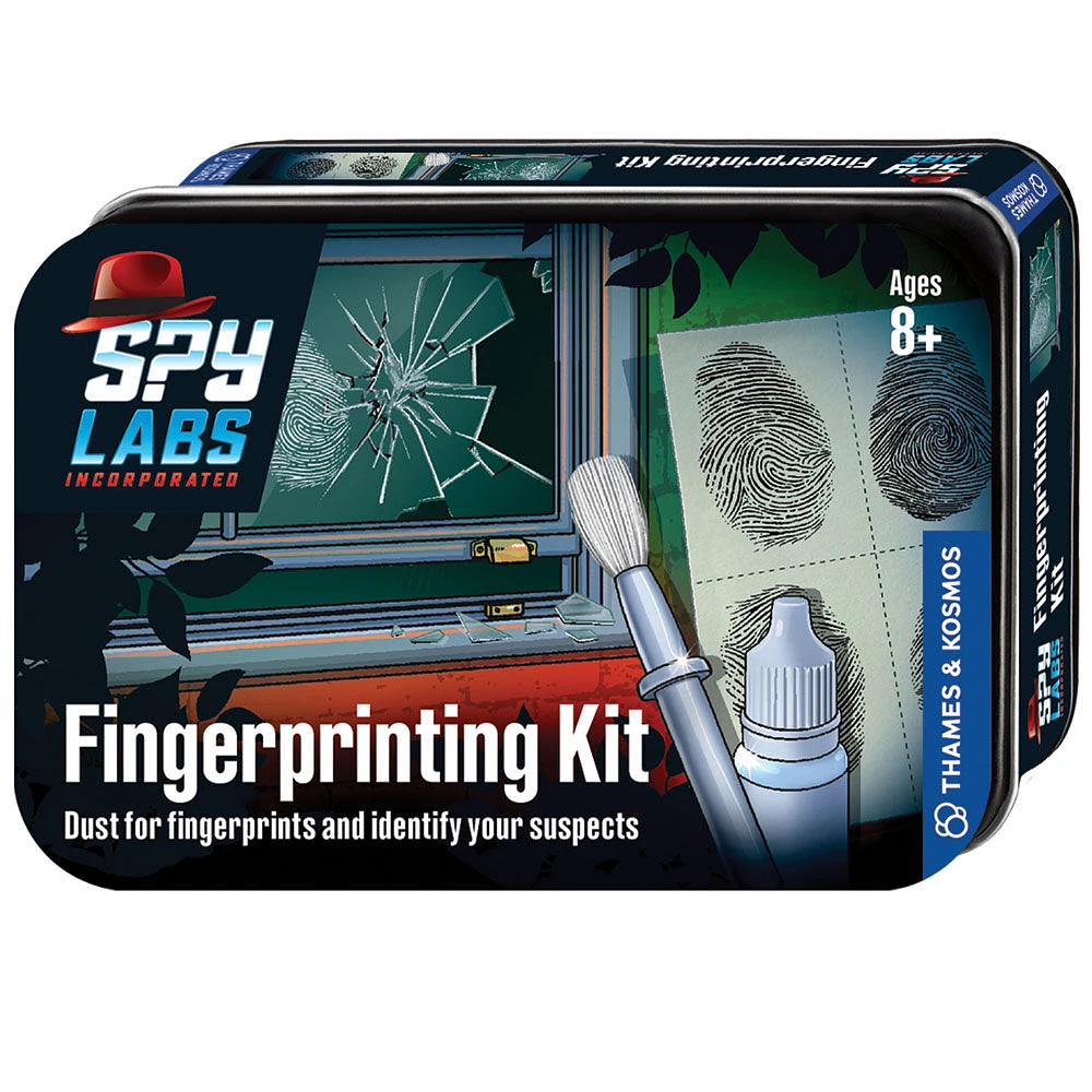 Spy Labs: Fingerprinting Kit - English Edition