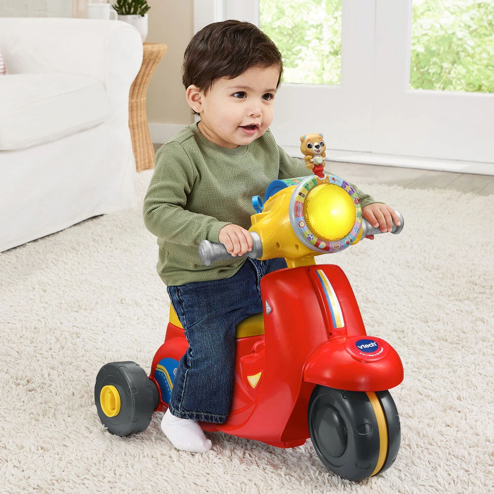 VTech Porteur scooter interactif 2 en 1 - Édition anglaise