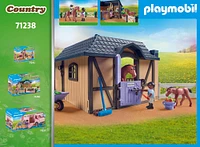 Playmobil - Etable et carrière pour chevaux