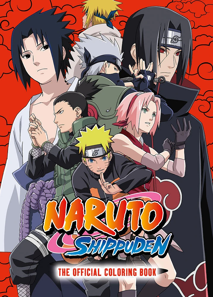 Naruto Shippuden: The Official Coloring Book - English Edition