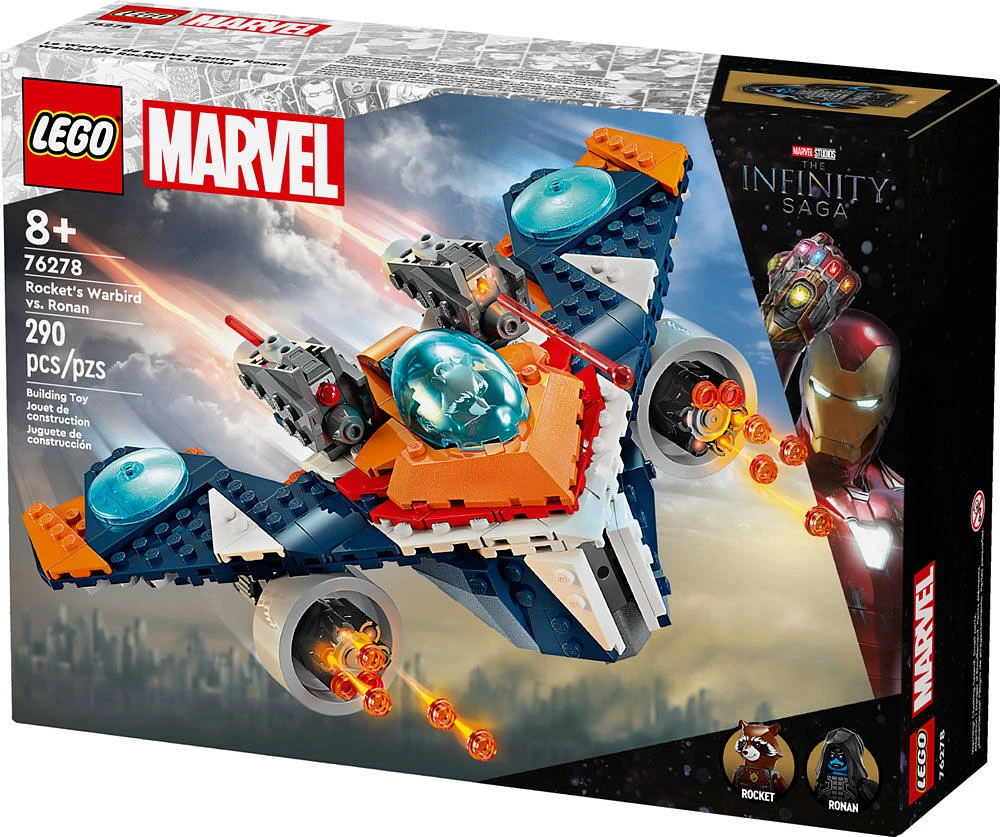 LEGO Marvel Rocket's Warbird vs. Ronan Kit, 76278