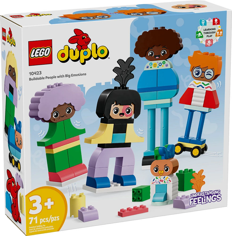 LEGO DUPLO Town Buildable People with Big Emotions Interactive Toy 10423