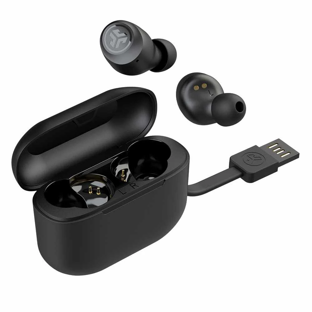 JLab Audio Go Air Pop True Wireless Headphones Black