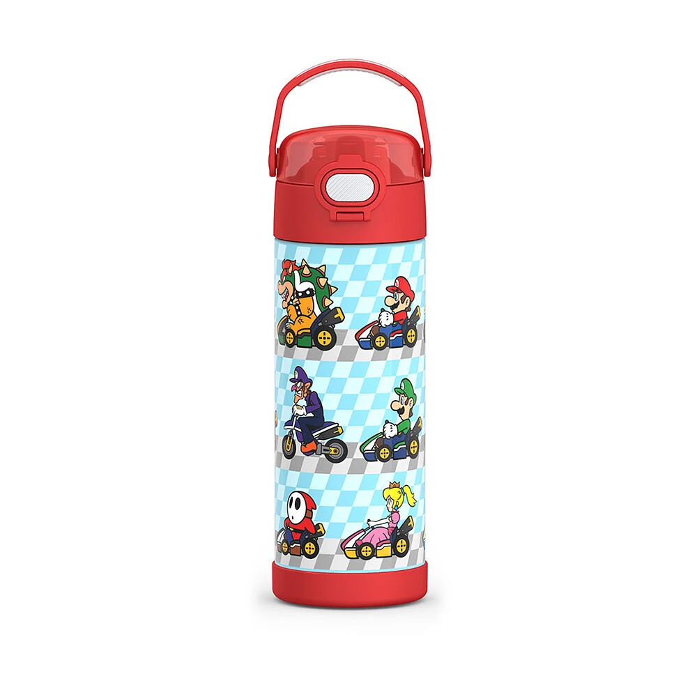 Bouteille d'eau FUNtainerMD avec bec, Mario Kart, 16oz