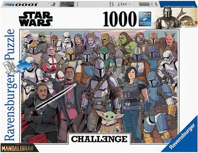 Ravensburger - Star Wars: The Mandalorian - CHALLENGE puzzle 1000pc