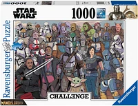 Ravensburger - La guerre des étoiles: The Mandalorian - CHALLENGE casse-têtes 1000pc