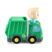 VTech CoComelon Go! Go! Smart Wheels JJ's Recycling Truck and Track - English Edition