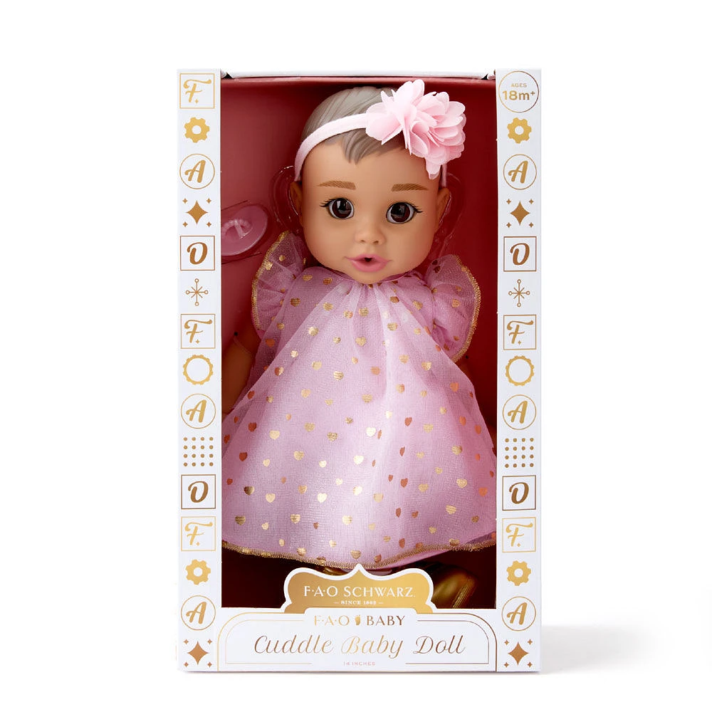 F.A.O. Schwarz Cuddle Baby Doll 35cm