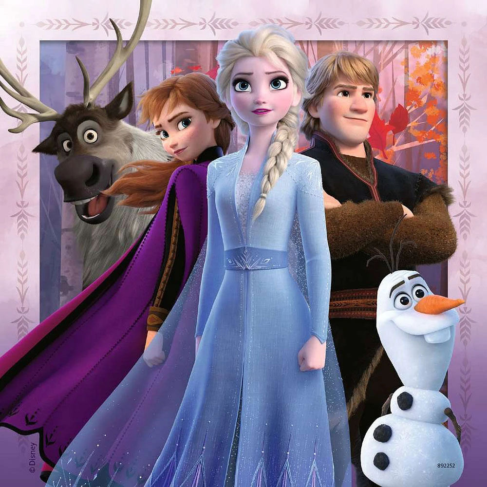 Ravensburger - Disney Frozen 2 - The Journey Starts Puzzle 3 x 49pc