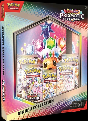 Pokémon TCG: Scarlet & Violet-Prismatic Evolutions Binder Collection - English Edition