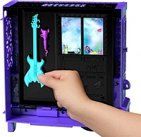 Monster High-Tour Bus Rock Sang-sationnel-Coffret avec poupée et bus