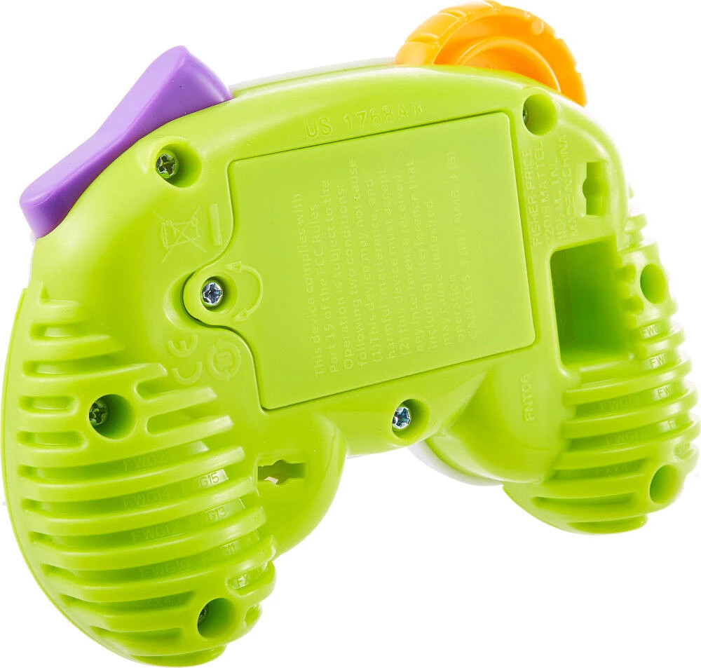 Fisher-Price  Rires et Éveil  Manette de jeu éducative, multilingue