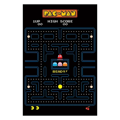 24X36 Poster-Pac-Man-Maze