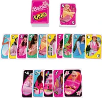 UNO Barbie The Movie Card Game, Inspired by the Movie