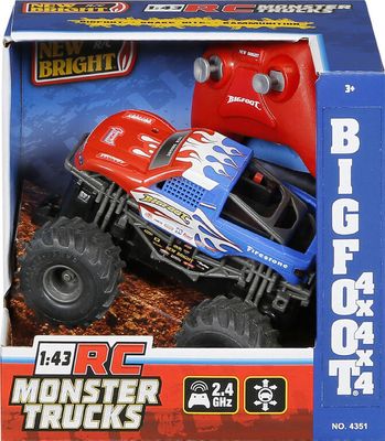 New Bright - Bigfoot Monster Truck - Styles May Vary - One per purchase