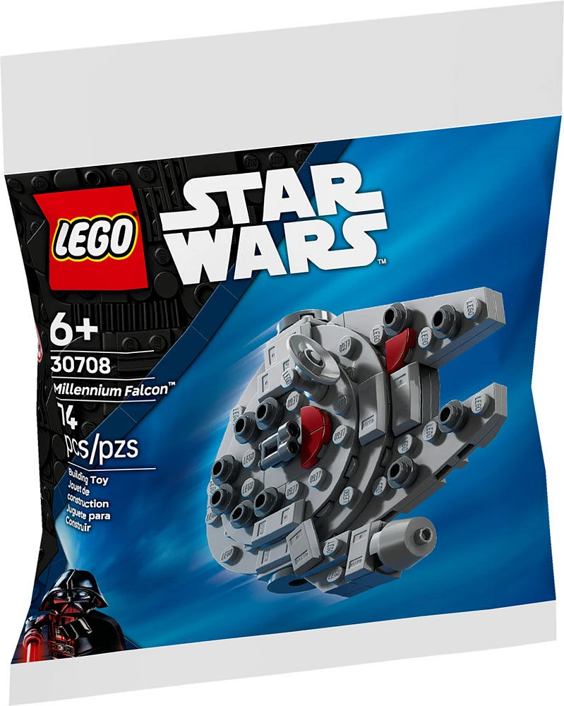 LEGO Star Wars Millennium Falcon Mini-Build - Space Ship Building Toy for Kids, Ages 6+ - 30708