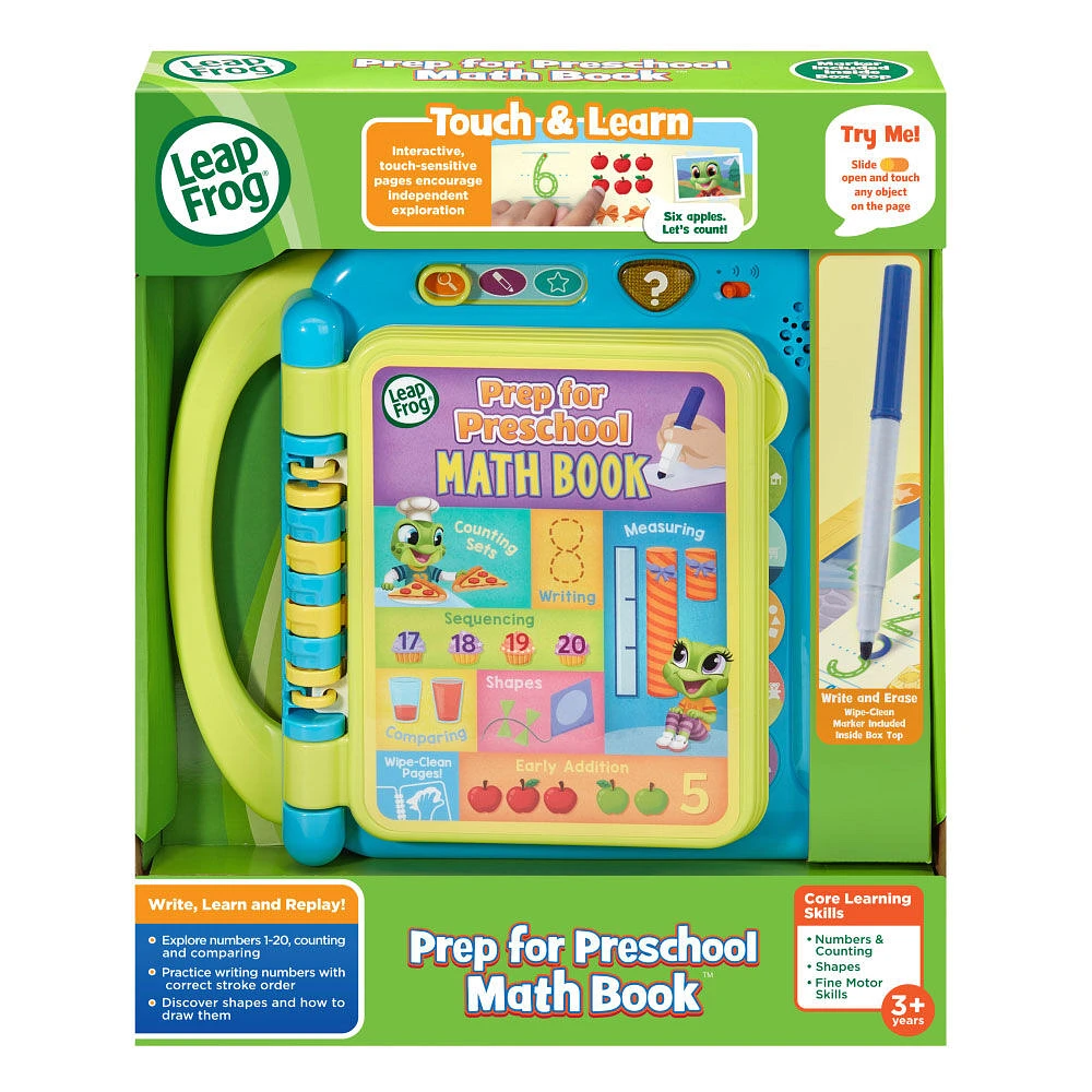 LeapFrog Prep for Preschool Math Book - Édition anglaise