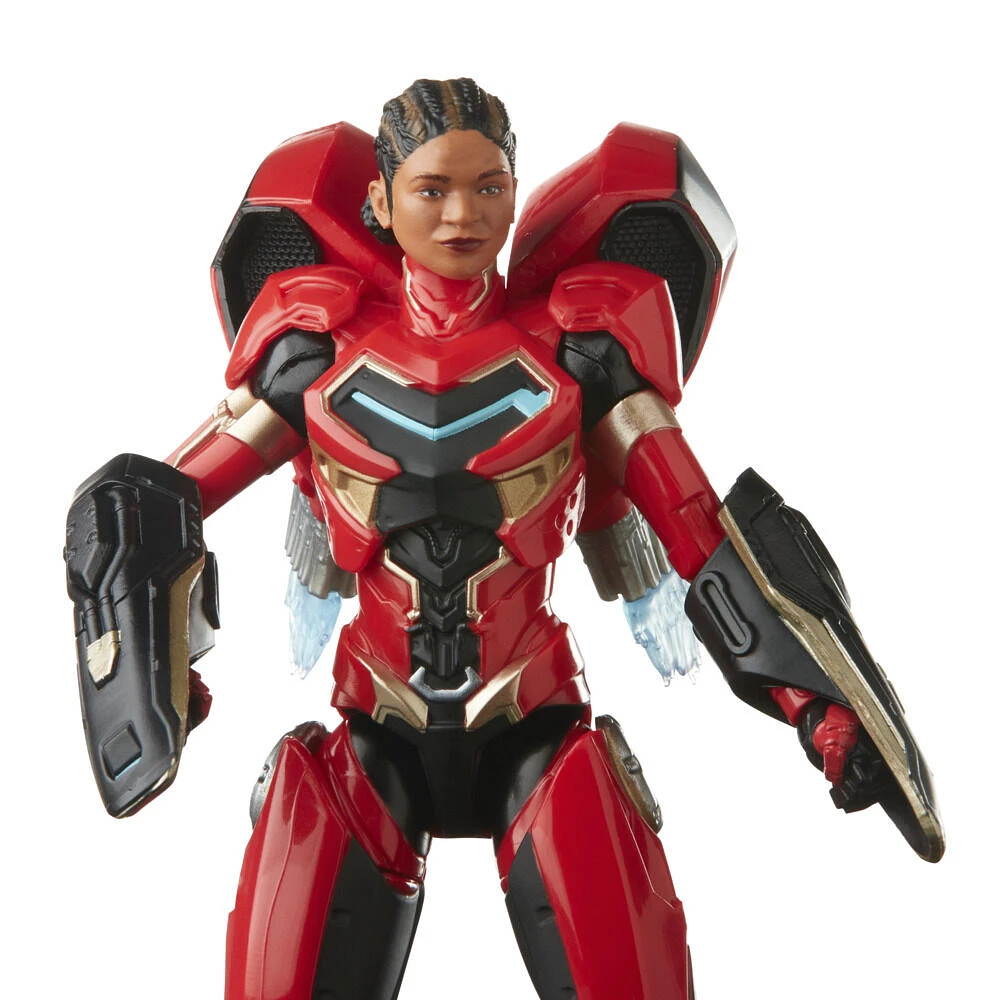 Marvel Legends Series Black Panther : Wakanda Forever, figurine articulée Ironheart de 15 cm MCU avec 8 accessoires