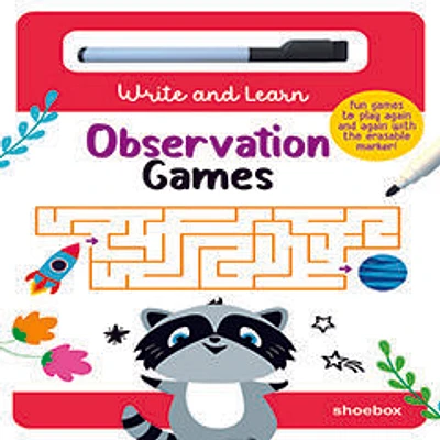 Write & Learn: Observation Games - Édition anglaise