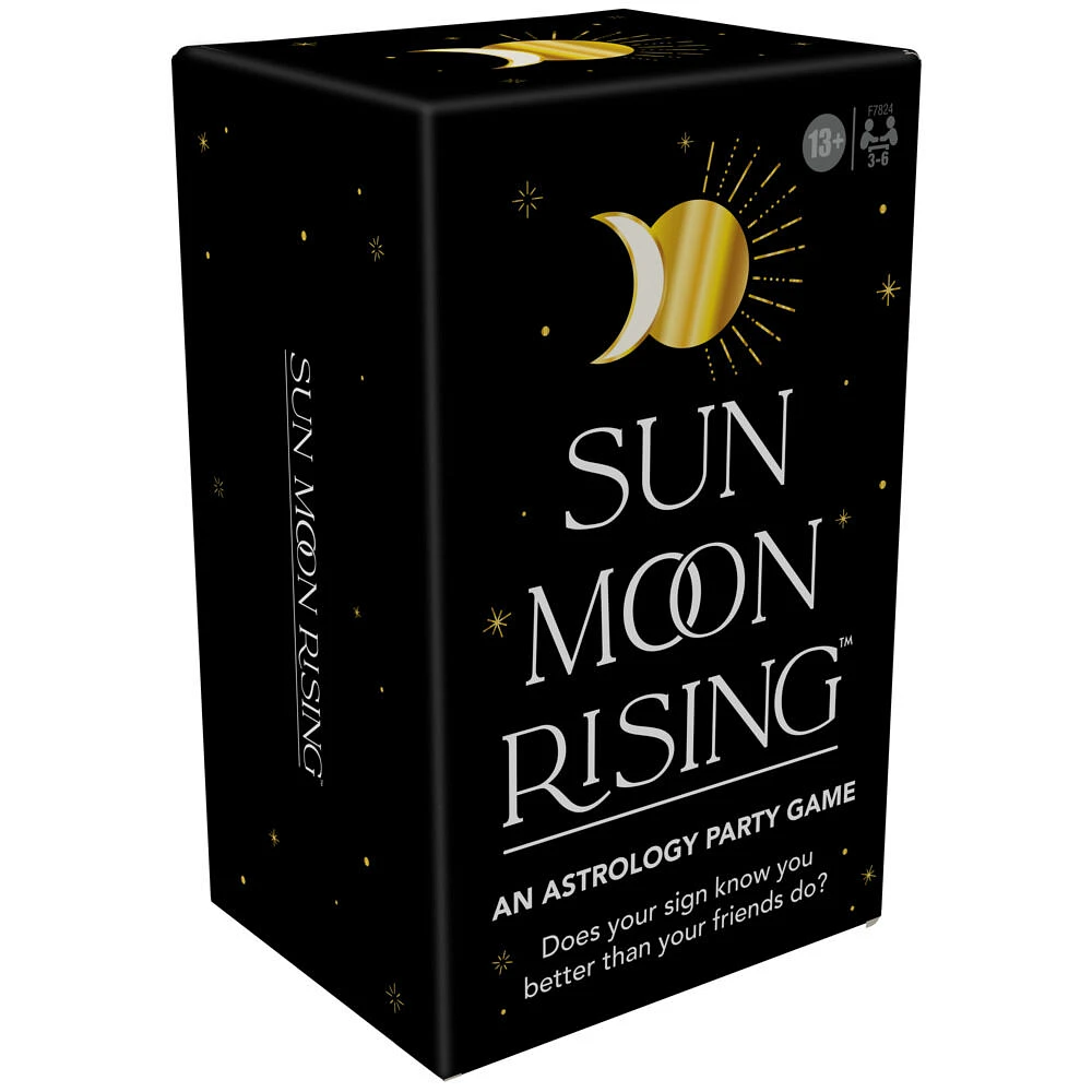 Sun Moon Rising Game, Astrology-Themed Party Card Game for Adults and Teens, Adult Card Games for 3-6 Players