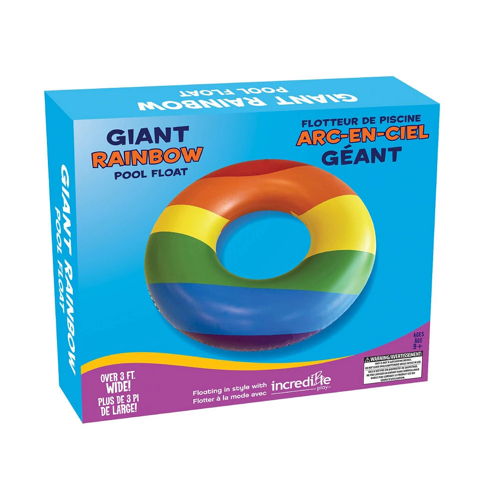 Giant Rainbow Pool Float